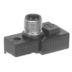 Técnica de conexões Pontes de contato comando: conector M12 Conector, M12x1, De 4 pinos Número de bobinas magnéticas: 1 3 P576_357 Temperatura ambiente min./máx.