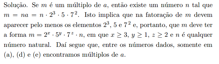 Cálculo de mdc e