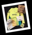 Kit Kamel Sustentável: 50 Camisa em tecido especial, sacola, porta documento, etiqueta de bagagem e entrega via Sedex.