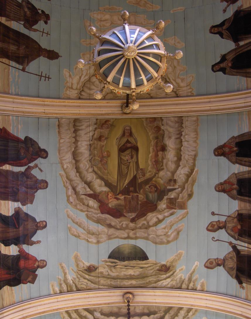 RESTAUROS E DESCOBERTAS na Igreja do Carmo na sé em São Paulo Resultados da redescoberta e do restauro da chamada pintura invisível do padre