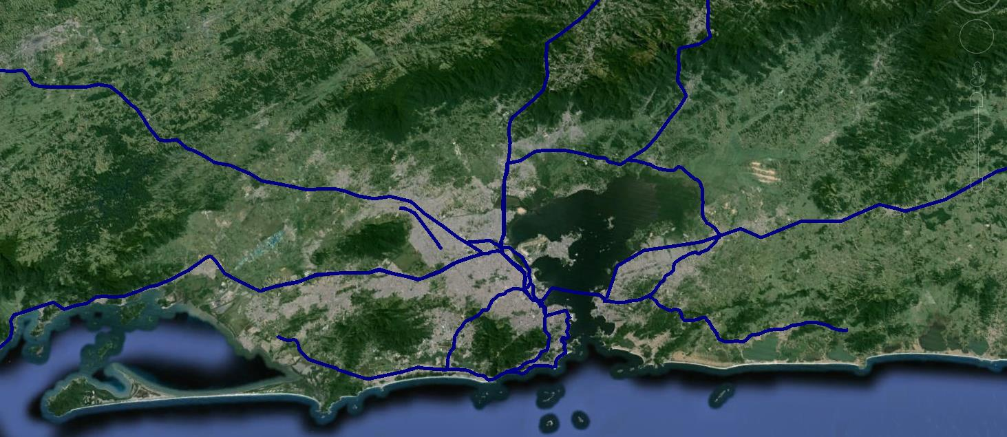 A mobilidade urbana na Região Metropolitana do Rio de Janeiro rodoviária e unidirecional, com poucos corredores