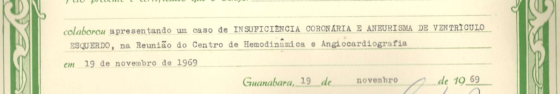 Coronária e Aneurisma de