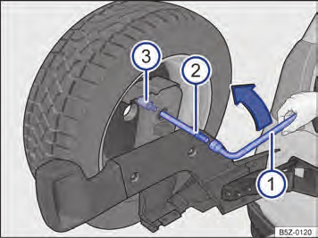 Se houver desgaste excessivo dos pneus, mesmo com uma forma de condução normal, verificar a regulagem do chassi em uma Concessionária Volkswagen ou em uma empresa especializada.
