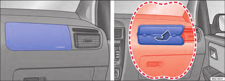 acidentes com maior gravidade. É necessário manter sempre a maior distância possível do airbag frontal, no mínimo 25 cm Página 49.