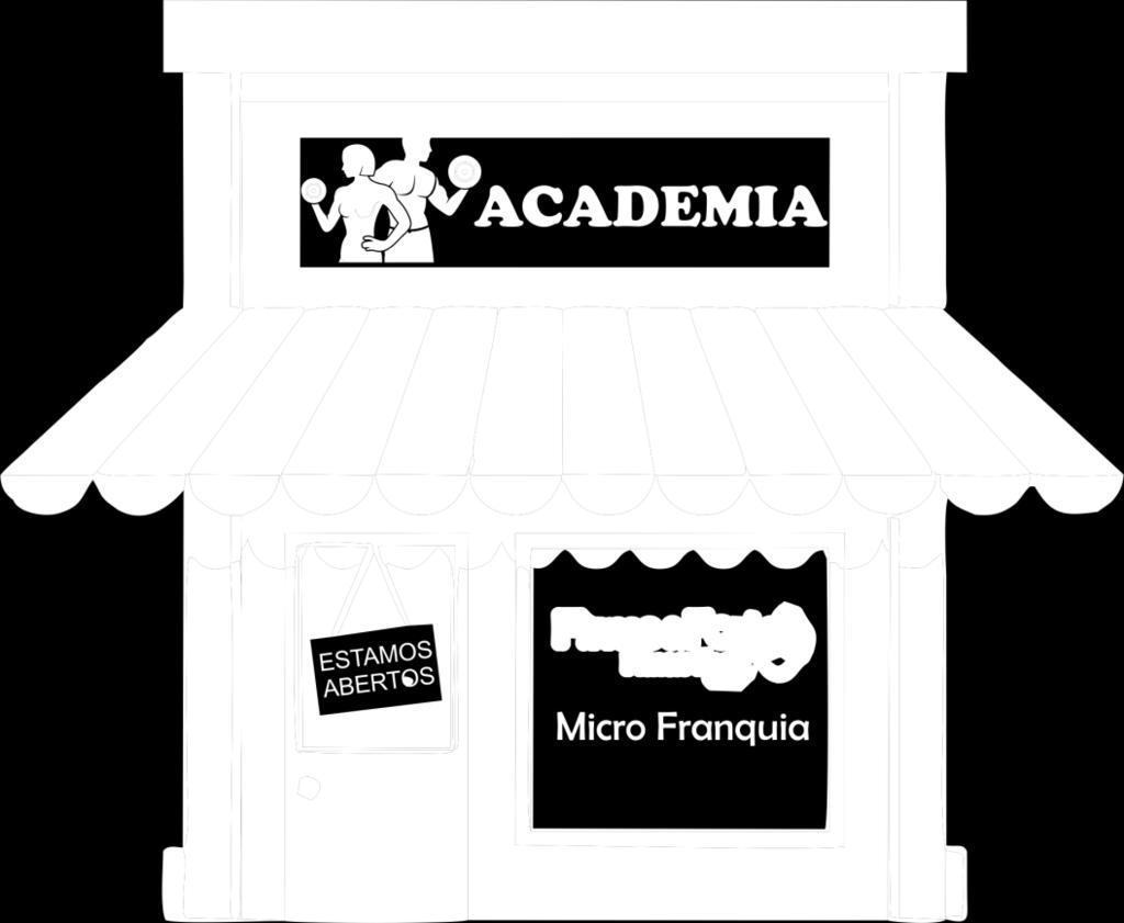 Micro Franquia Academia, Box de Crossfit, Spas, Studios de dança ou Pilates.