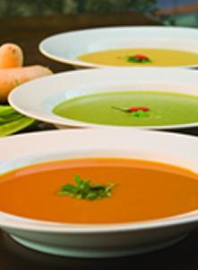 A sopa também é uma ótima pedida, principalmente no inverno. Procure consumir sopas que contenham verduras, legumes, leguminosas e cereais. Mas cuidado com os cereais em excesso.