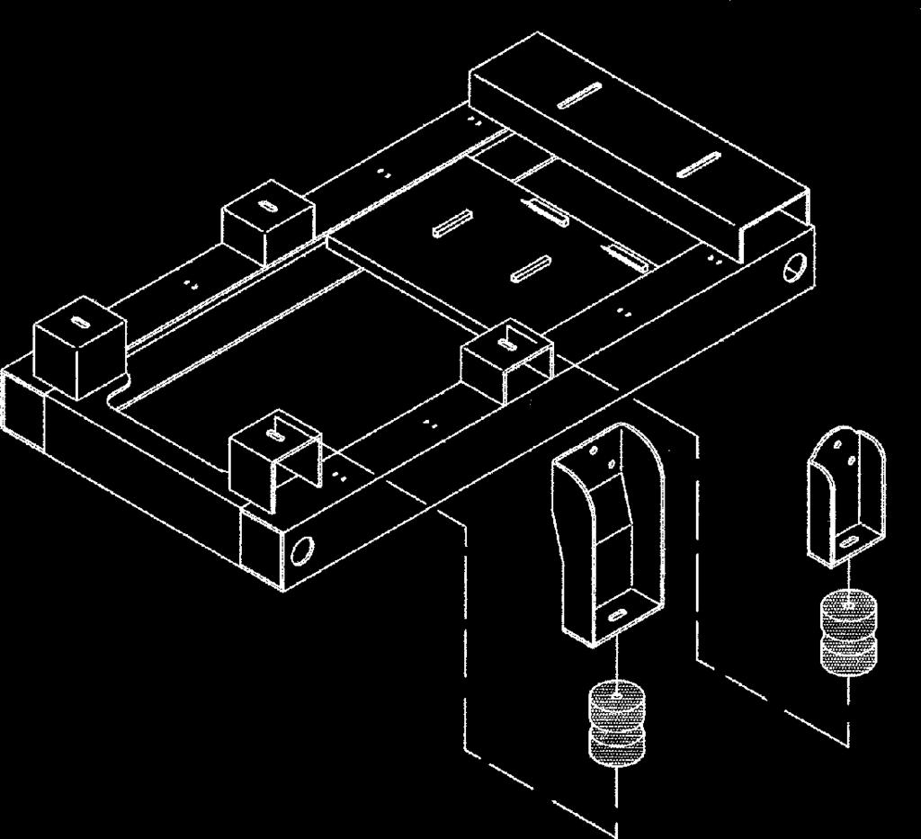 MOTOR LDG 00 BASE SUPORTE DO MOTOR LD 00