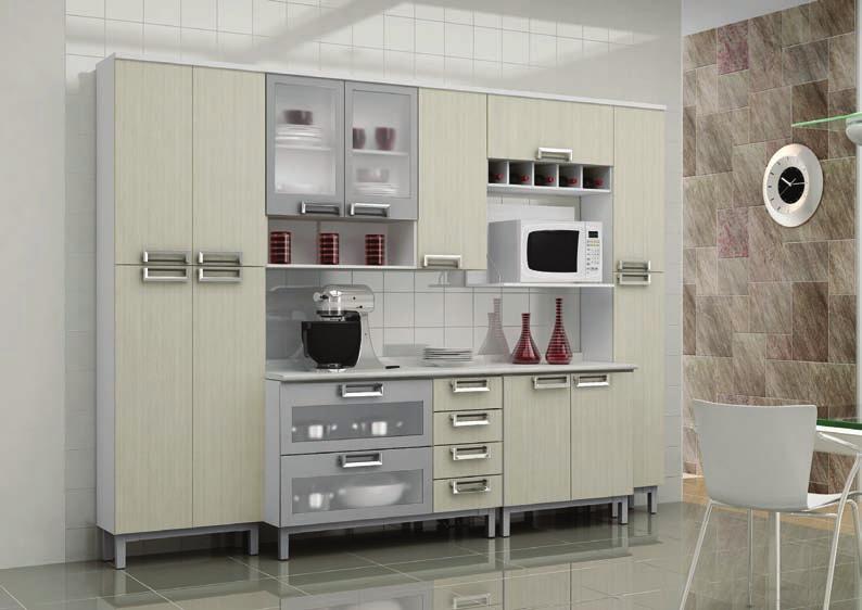 TECNO Design futurista para a cozinha ficar sempre moderna.