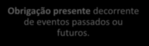 passados ou futuros.