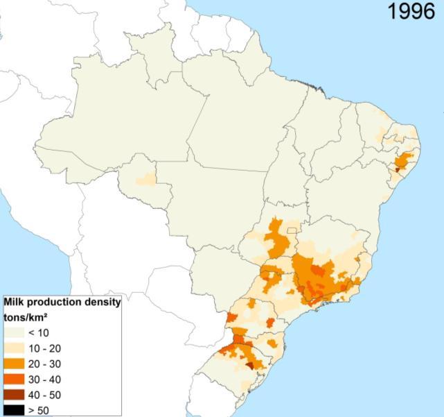 Annual grow rate 06-Nov-14 O crescimento da produção por fazenda no Brasil 2006-2011 20% 2,7% 15% 10% 3,9% 4,6% L/Cow Cows/Farm 5% 2,8% 6,4% 10,2% 16,4% 9,3% 1,1% 3,4% 5,9% 0,2% 4,8% 5,4% 0% BR RS SC