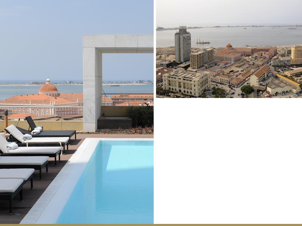 HOTEL O EPIC SANA Luanda foi desenhado pelo Arquitecto Nuno Leónidas de forma a proporcionar uma estadia de luxo. Com requinte e inovação, dispõe de uma oferta diversificada para negócios e lazer.