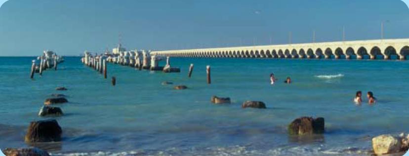 Medidas de protecção adicional Aço inox Ponte localizada no Golfo do México Ponte executada com aço carbono 32 anos Ponte executada com aço inox