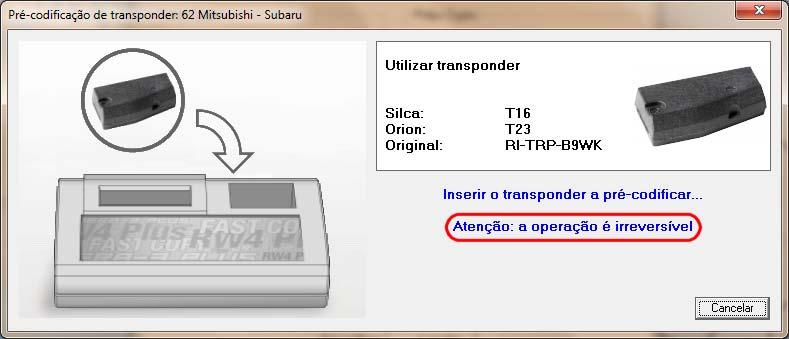 ser visualizada a mensagem LIGADA AO PC ou o menu principal) está ligada ao PC e se a porta de comunicação está configurada correctamente Esta mensagem