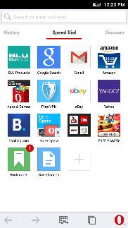 Gmail Clicar no menu para acessar as opções do navegador de internet Opera