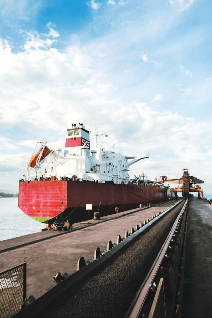 Carregamento, Porto de Ubu-ES atividades do processo que incluem desde os contratos até o faturamento.