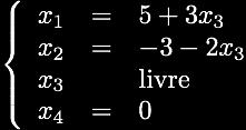 Resolução de Sistemas de Equações Lineares Matriz Aumentada variáveis dependentes MEGJ