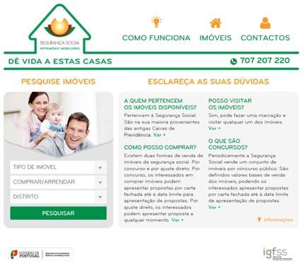 Desta forma o concurso de 2014 já tem como ferramenta de promoção o novo website criado para o efeito: http://www.seg social patrimonio.