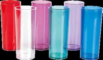 Copos em PS Diversos formatos e cores Copo Long Drink Balada 1305 Sortido 7896849408151 48 unidades 330ml 39241000 1305 Transparente 7896849409899 48 unidades 330ml 39241000 1305 Vermelho