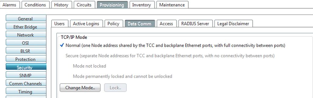 endereço IP de Um ou Mais Servidores Cisco ICM NT é fornecida para a porta de LAN do backplane ONS15454, e o outro endereço IP de Um ou Mais Servidores Cisco ICM NT é fornecida para a porta Ethernet