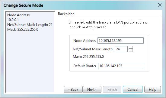 O endereço IP de Um ou Mais Servidores Cisco ICM NT não pode residir na mesma sub-rede como a porta de LAN do backplane ou o roteador padrão ONS15454 e se aquele não é o caso o erro abaixo ocorrerá