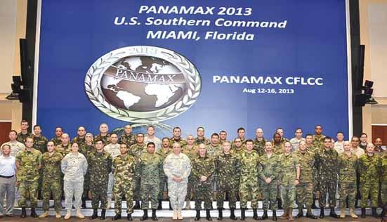 Operação BRACOLPER/AMAZÔNIA e na Operação PANAMAX 2013.