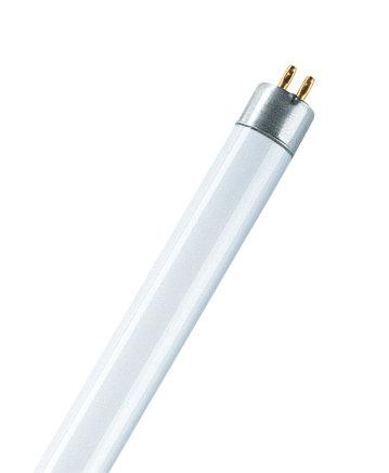 HE ES 25 W/865 LUMILUX T5 HE ES Lâmpadas fluorescentes tubulares de 16 mm, elevada eficiência, economia de energia, com casquilho G5 Aŕeas de aplicação _ Prédios públicos _ Escritórios _ Lojas _