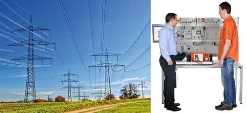 Power transmission High-voltage networks are usually operated with voltages in the region of 110 kv to 380 kv, whereby urban areas and large-scale industrial facilities are supplied with 110 kv, and