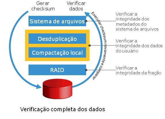 desduplicar dados. A SISL desduplica dados em linha, identificando segmentos duplicados de dados na memória e, assim, minimizando o uso do disco.