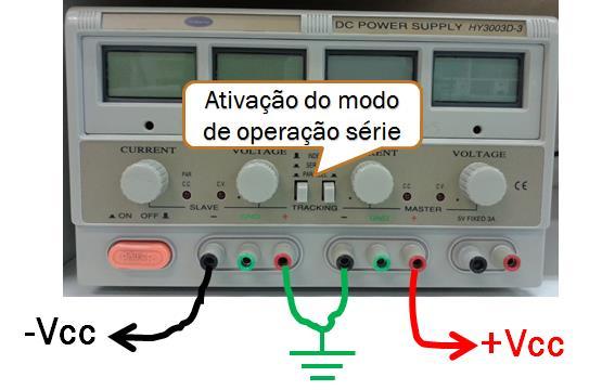 2 3 3 5 4 7 5 9 Tabela 1: Pinagem dos amplificadores operacionais 741 e 324 4 6 8 10 6 11 12 7 13 14 MONTAGEM I.