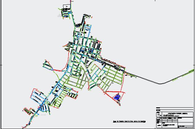 Figura 3. Mapa da Cidade de Araruna-PB. A escolha de quatro poços se deveu as suas proximidades as fossas das residências, o que propiciava uma possível contaminação dos poços analisados.