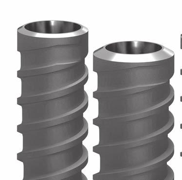 IMPLANTE NOVO COLOSSO CONE MORSE rosca M 1.6 hex. 2.0 plat. switching mesmo encaixe proté co Ø 2,8 Ang. 10 Alt. 2,5 70 N.