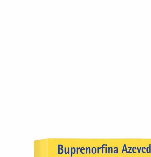Buprenorfina Azevedos MG Tratamento de substituição em caso de dependência de opiáceos Disponível nas dosagens de 2mg e 8mg Laboratórios Azevedos - Indústria Farmacêutica, S.A. Sede: Estrada Nacional 117-2, Alfragide, 2614-503 Amadora Serviços centrais: Estrada da Quinta, 148, Manique de Baixo, 2645-436 Alcabideche Tel.