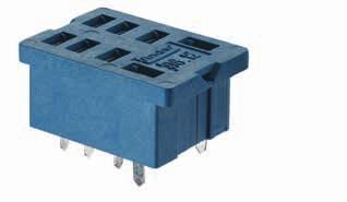 SÉRIE 96 Bases e acessórios para relés da série SÉRIE 96. Base para circuito impresso 96. (azul) 96..0 (azul) 96.4 (azul) Tipo de relé.3.34 cessórios 094.