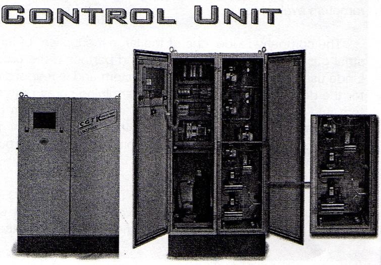 1 Unidade de controle Todos os componentes elétricos