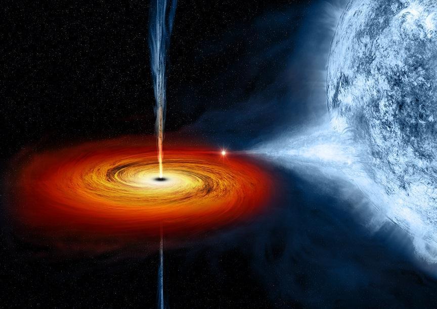 Buracos Negros Buracos negros, por outro lado, são estrelas completamente colapsadas isto é, estrelas que não encontraram outros meios para conter a atração gravitacional para dentro e, portanto,