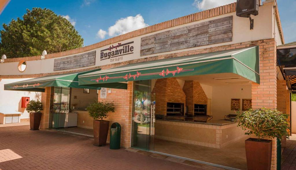 gastronomia BUGANVILLE E BAR & GRILL Próximo à área