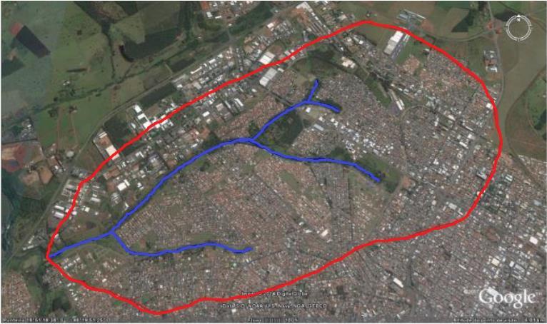 Este trabalho propõe um método de análise das condições de percolação de poluentes no solo de bacias hidrográficas.