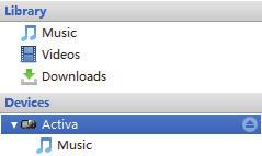 Selecionar sincronização automática ou manual Na primeira vez em que você conectar o player ao Philips Songbird, selecione a sincronização automática quando solicitado.