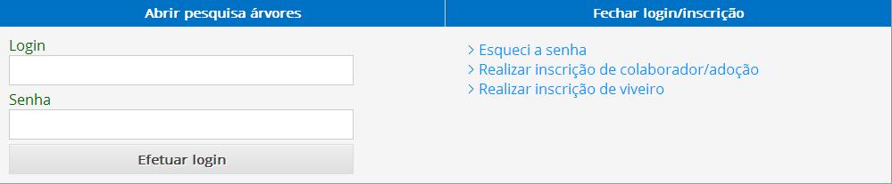 5 Tela de acesso Para acessar o sistema você dever ter realizado seu cadastro!