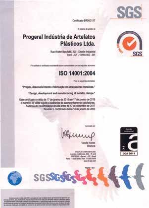 Certificados A Progeral é instituidora da Fundação Educacional Ipanema, que coordena o Centro Educacional de Formação Profissional - Professor Carlos Vieira de