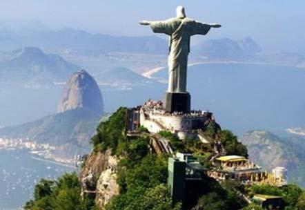 Dia 5 Rio de Janeiro Traslado até a estação do Trem Elétrico do Corcovado, onde tomaremos o trem para subir até a