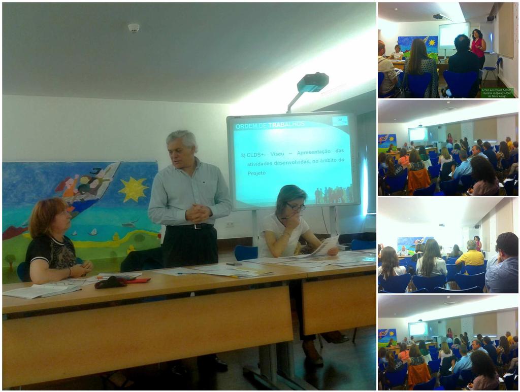 CLAS Conselho Local de Ação Social 2 No dia 11 de Junho de 2015 realizou-se uma sessão plenária do CLAS de Viseu, no Auditório da Biblioteca Municipal de Viseu.