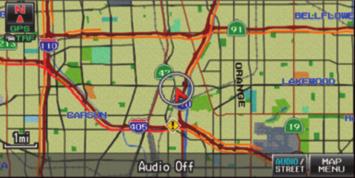 O sistema mostra a tela do mapa e a localização do incidente. 3. Selecione Evitar.