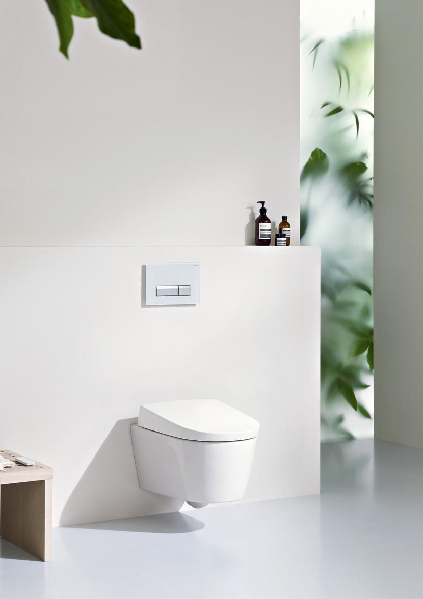 A Geberit AquaClean Sela foi concebida pelo arquiteto e designer Matteo Thun e enquadra-se praticamente em todos os ambientes da casa de banho, devido ao seu design
