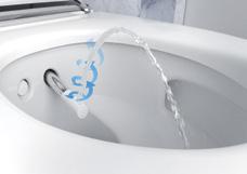 Concebida pelo designer Christoph Behling, a nova sanita bidé Geberit integrase harmoniosamente e com grande fiabilidade em qualquer casa de banho.