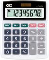 Calculadora de Bolso 8 Dígitos KZ410 Calculadora de Bolso 8 Dígitos KZ450 Código Medidas Cor Embalagem 752760 127x76x6mm Preto unidade 400 7899150752760