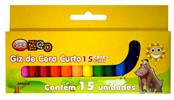 estojos 24 7899150715246 715307 15 Cores pacote com 12 estojos 24 7899150715307 Gizão de Cera KZ4462 Grampeador