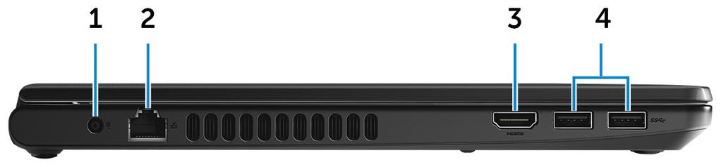 Hard-drive activity light Turns on when the computer reads from or writes to the hard drive. Power and battery-status light Indicates the power and battery-charge status.