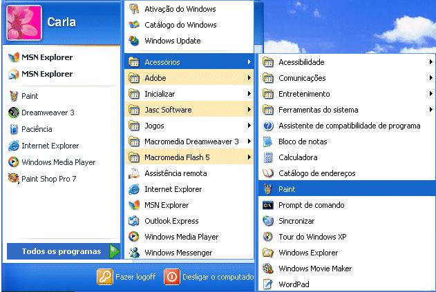 INFORMÁTICA AULA 04 Acessórios do Windows WINDOWS XP (CONTINUAÇÃO) O Windows Xp inclui muitos programas e acessórios úteis.