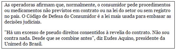 JUDICIALIZAÇÃO DA SAÚDE Pronunciamento do - PRESIDENTE DA UNIMED DO BRASIL - DR.